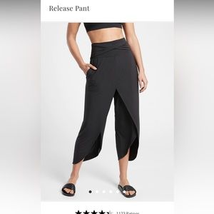 Athleta Release Pants. Size small, inseam 24”
